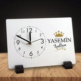  - Sultanlara Özel MDF Masa Saati