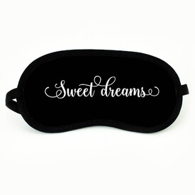 Sweet Dreams Mesajlı Uyuma Göz Bandı - Thumbnail