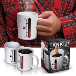 Tank Up Mug - Benzin Göstergeli Kupa Bardak - Thumbnail