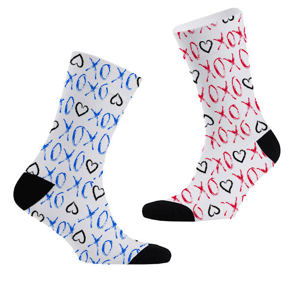 Tasarım 2'li Sevgili Çorap Seti