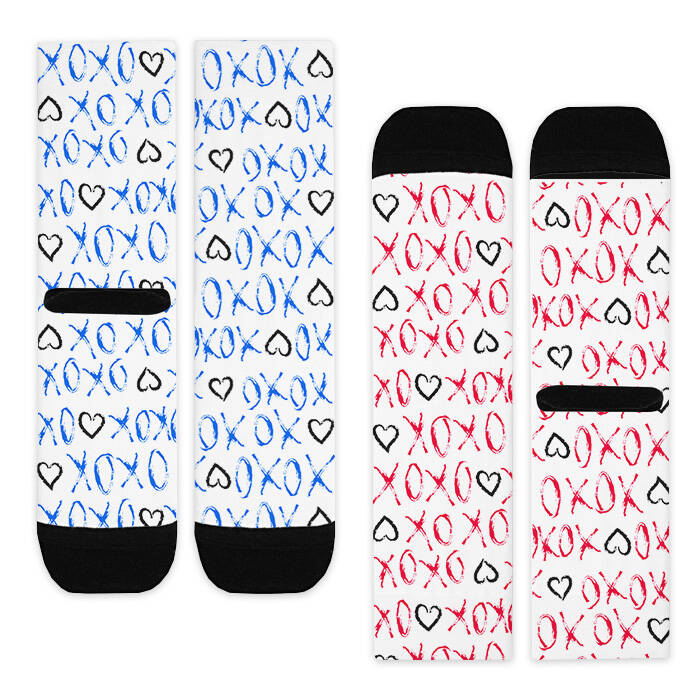 Tasarım 2'li Sevgili Çorap Seti