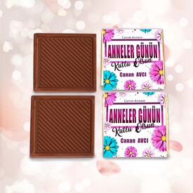 Tasarım İsme Özel Anneler Günü Çikolatası - Thumbnail