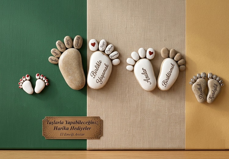 Taşlarla Yapabileceğiniz Harika Hediyeler