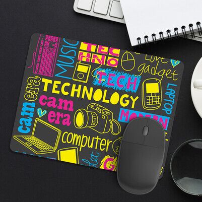 Teknoloji Tasarımlı Mousepad - Thumbnail