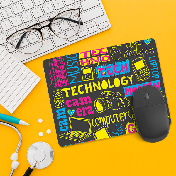 Teknoloji Tasarımlı Mousepad