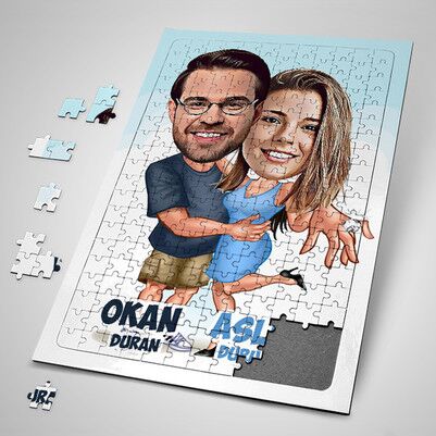  - Tektaş Yüzük Karikatürlü Puzzle