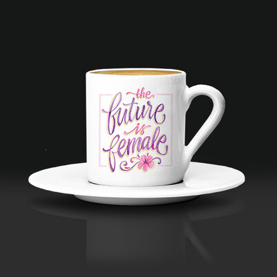 The Future Is Female Kahve Fincanı - Thumbnail