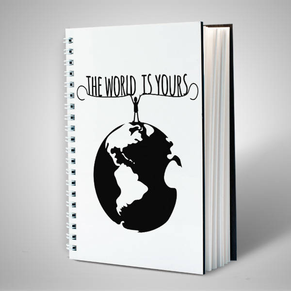 The World Is Yours Motto Defter