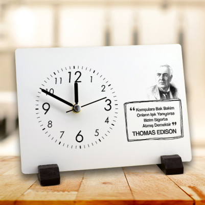  - Thomas Edison Esprili Masa Saati