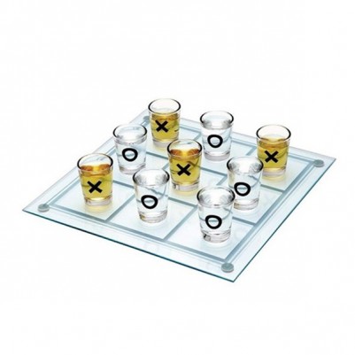 Tic Tac Toe Shot Bardaklı XOX Oyunu - Thumbnail