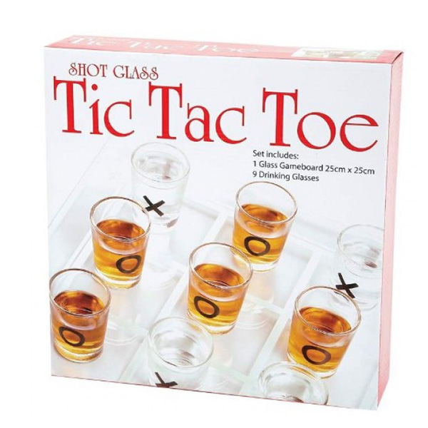 Tic Tac Toe Shot Bardaklı XOX Oyunu