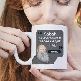  - Tolstoy Esprili Kahve Kupası