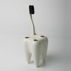 Toothbrush Holder - Diş Şeklinde Diş Fırçalık - Thumbnail