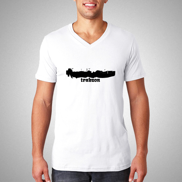 Trabzon Baskılı Erkek Tişört