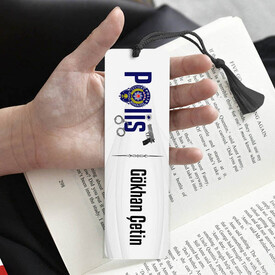 Trafik Polisi Tasarımlı Kitap Ayracı - Thumbnail