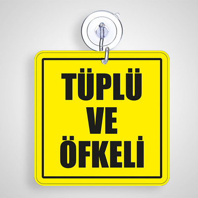  - Tüplü ve Öfkeli Oto Cam Süsü