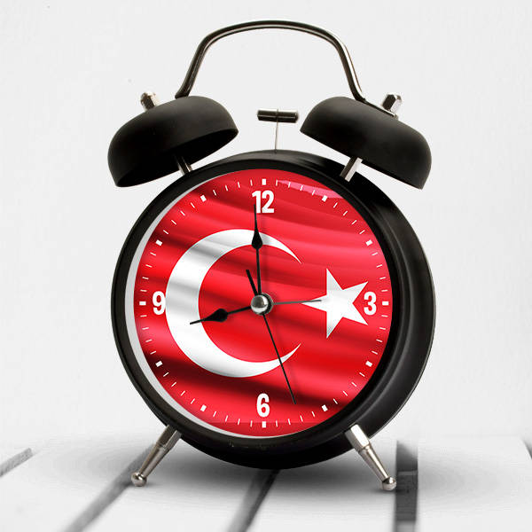 Türk Bayrağı Çalar Saat