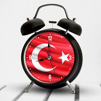 Türk Bayrağı Çalar Saat - Thumbnail