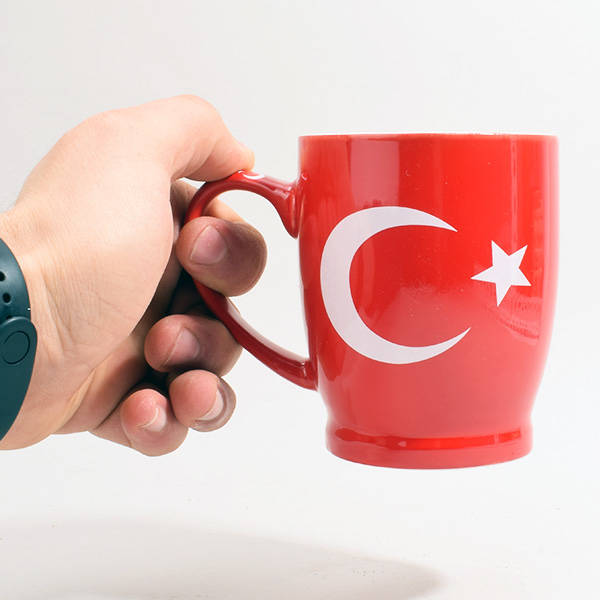 Türk Bayrağı Temalı Kupa Bardak