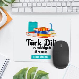 Türk Dili ve Edebiyatı Öğretmenlerine Özel Mousepad - Thumbnail