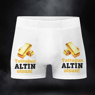 Tuttuğun Altın Olsun Erkek Boxer - Thumbnail