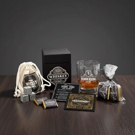  - Viski Kadehi ve Erkeğe Özel Viski Taşı Hediye Kutusu