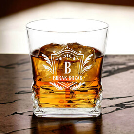 Viski Severlere Hediye İsimli Elegan Viski Bardağı - Thumbnail