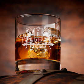Viski Severlere Hediyelik Kişiye Özel Viski Bardağı - Thumbnail