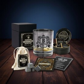  - Viski taşlı ve Özel Kutulu Porirua Viski Bardağı Seti