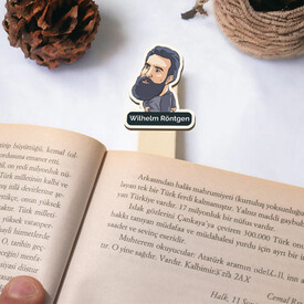 Wilhelm Röntgen Esprili Çubuk Kitap Ayracı - Thumbnail