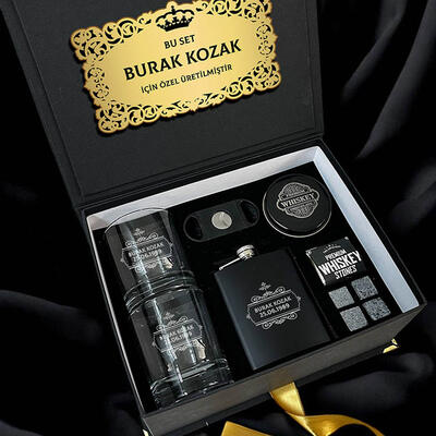  - Yakın Arkadaşa Hediye Noble Signature Crown Elegan Viski Seti