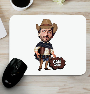  - Yakışıklı Kovboy Karikatürlü Mouse Pad