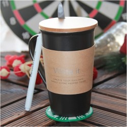 Yazılabilir Porselen Kahve Kupası - Thumbnail