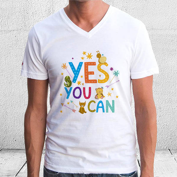 Yes You Can Tasarım Tişört