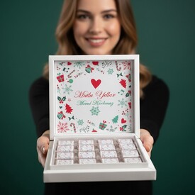  - Yılbaşı Dileklerim Mesajlı Çikolatalar