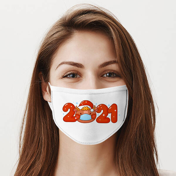 Yılbaşı Partisi 2021 Ağız Maskesi