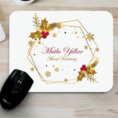  - Yılbaşına Özel Şık İsimli Mouse Pad