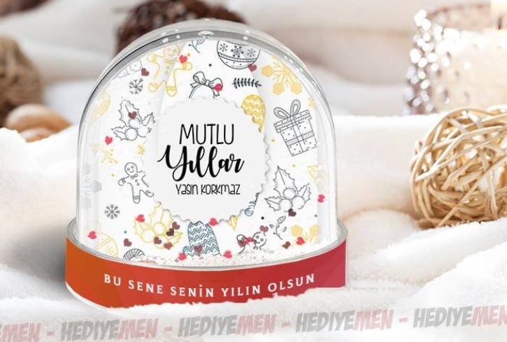 Yılbaşına Özel Tasarım Kar Küresi Modelleri