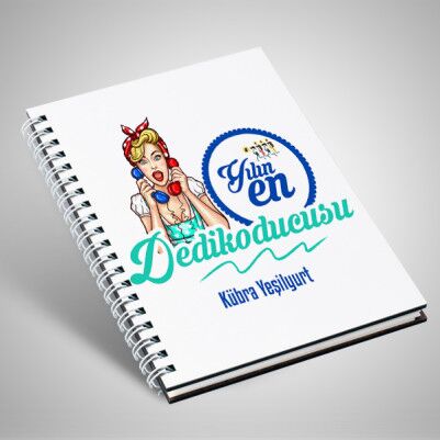  - Yılın Dedikoducusu İsme Özel Defter