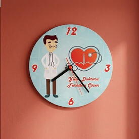  - Yılın En İyi Doktoru Duvar Saati