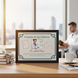  - Yılın En İyi Doktoru Sertifikası