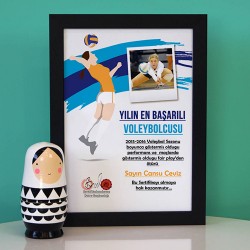  - Yılın En İyi Voleybolcusu Sertifikası