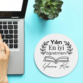  - Yılın Öğretmen Mousepad Kişiye Özel