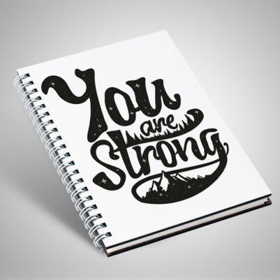  - You Are Strong Motto Defter