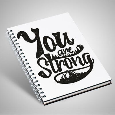 You Are Strong Motto Defter - Thumbnail