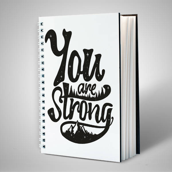 You Are Strong Motto Defter