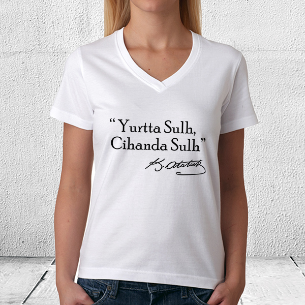 Yurtta Sulh Cihanda Sulh Tişörtleri