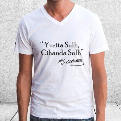  - Yurtta Sulh Cihanda Sulh Tişörtleri